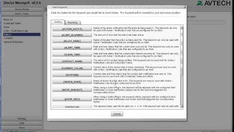 AVTECH Device ManageR: How To Configure Reports As Scheduled Tasks