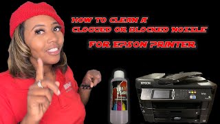 Easy way to clean clogged or blocked Nozzles on an Epson