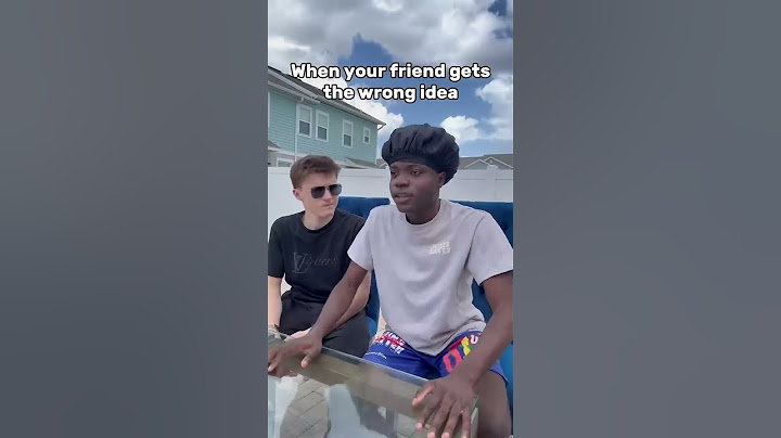 When your friend gets the wrong idea 😂