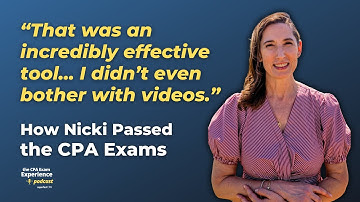 How Nicki Passed the CPA Exams in 4 Months
