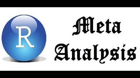 Meta-Analysis-11.2 Subgroup Analysis and Meta Regression using R-Studio