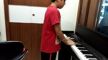 Jana gana mana on piano by Siddhant Ray