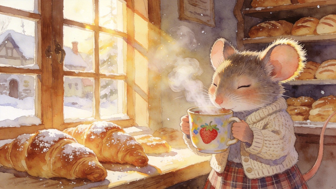 [Ambience Music] Quiet Joys & Warm Moments❄️🐰| Cozy Storybook Music from The Quiet Village