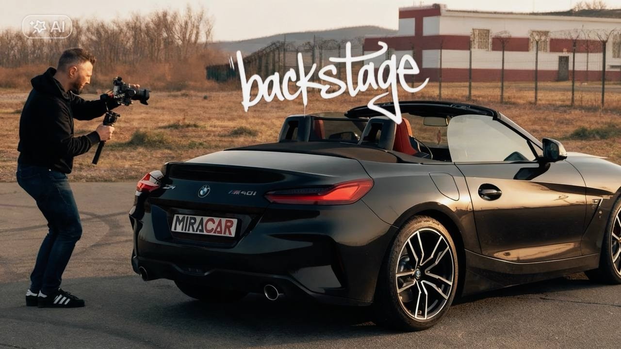 BMW Z4 — баварская Supra? (бэкстейдж съёмок)