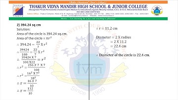 TVMHS STD 8 MATHEMATICS    CHAPTER 15 PART 6 BY MS. SNEHAL SUTHAR
