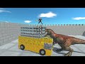 Unstoppable Strange Electric Car vs ALL UNITS on Pyramid Animal Revolt Battle Simulator
