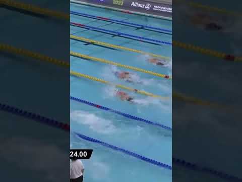 🏊‍♂️ 🇮🇹 50m Freestyle in 23.96 Seconds!