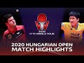 Tomokazu Harimoto vs Dimitrij Ovtcharov | 2020 ITTF Hungarian Open Highlights (1/2)