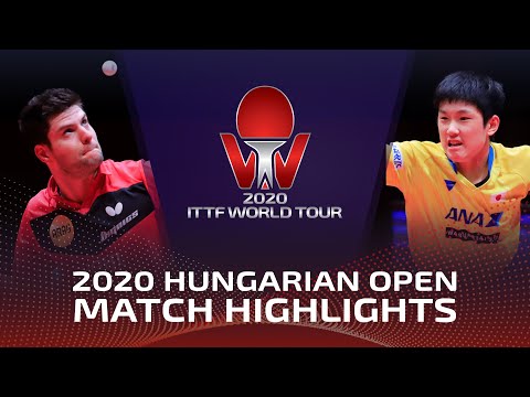 Tomokazu Harimoto vs Dimitrij Ovtcharov | 2020 ITTF Hungarian Open Highlights (1/2)