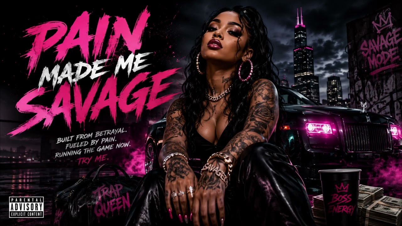 PAIN MADE ME SAVAGE 🔥 Official Audio | Savage Female Trap Anthem
