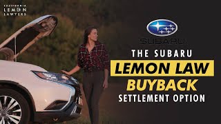 Subaru Lemon Law Buyback Settlement: What You Need to Know to Navigate the Process