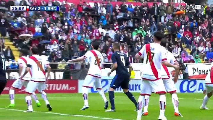 Rayo Vallecano vs Real Madrid 2- 3 All Goals 23 03 2016 720p