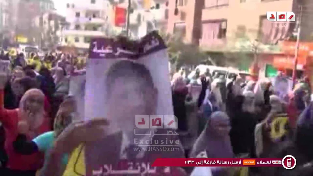رصد | اهالي بني سويف يخرجون في مسيرة مناهضة للانقلاب العسكري