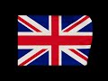 4K 100% Royalty-Free Stock Footage | United Kingdom Flag Waving | No Copyright Video
