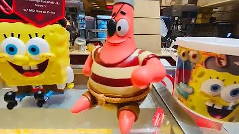 NEW SpongeBob Movie Merchandise : Search for SquarePants @ Cinemark Movie Theater