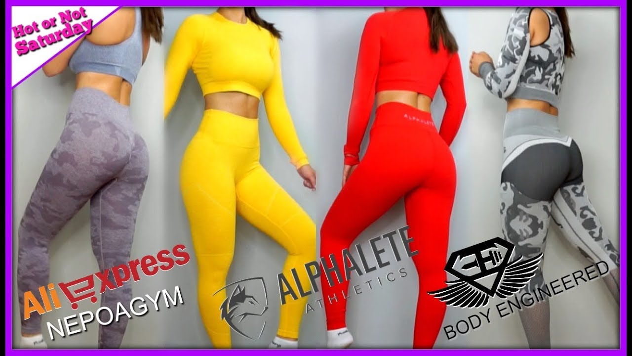 17$ GYMSHARK Seamless Ombre on ALIEXPRESS