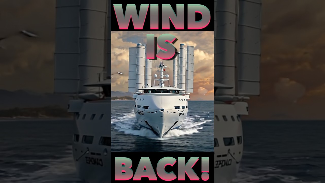 Wind is Back!  World's First Wind-Assisted Diesel-Electric Expedition Yacht is now being built