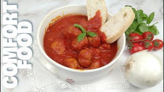 Polpette Al Sugo/Meatballs With Tomato Sauce Polpette Al Sugo/Meatballs With Tomato Sauce