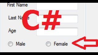 C# Tutorial 22: Checkbox , radiobutton and groupbox with Database in C#