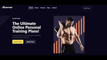 React JS modern website | Gym management system | along with Tailwind css the best match