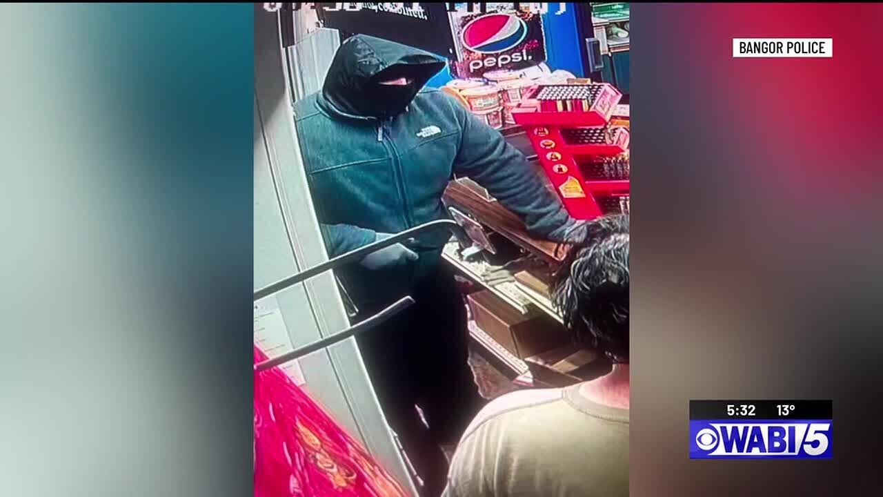 Bangor police still searching for armed robbery suspect - YouTube