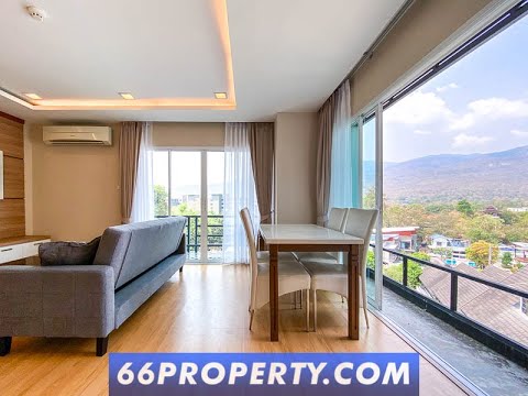 [50 Sqm] 1 Bedroom Condo for Rent w/ Stunning Mountain View Chiang Mai