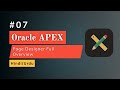 Oracle APEX Page Designer Full Overview | Complete Guide for Beginners (Hindi + Urdu)
