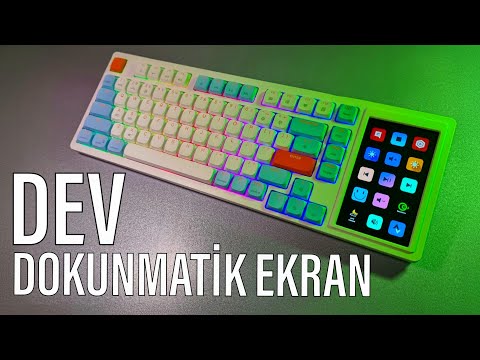 Tabletli Klavye - Ajazz akp815 (Stream Deck Klavyede)