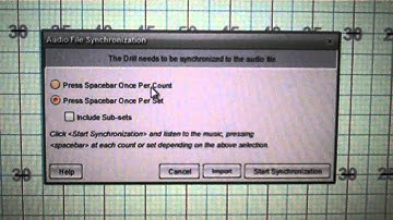 Pyware 3D 7.0 audio file synchronization