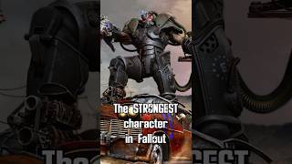 The STRONGEST Character in Fallout #shorts