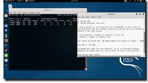 Fix weak wifi signal on kali linux 2017.2 Realtek RTL8723BE