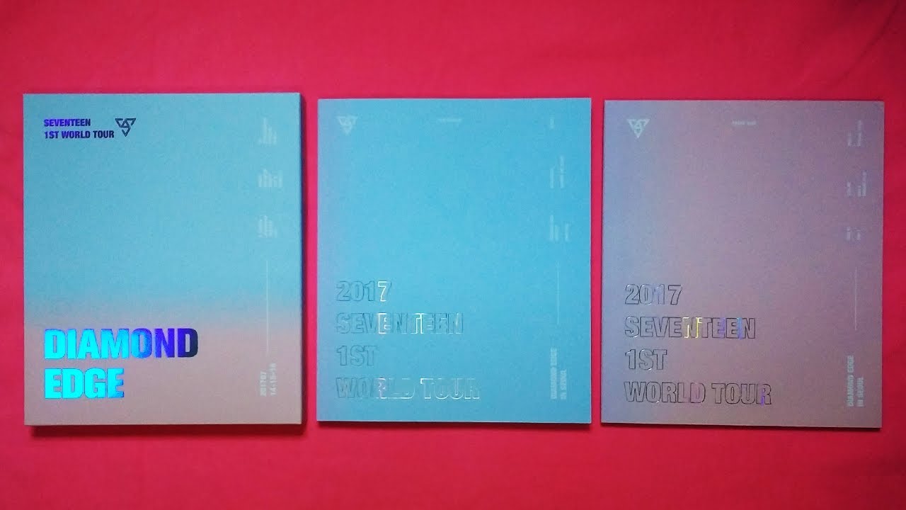 Seventeen DIAMOND EDGE Concert DVD | UNBOXING - YouTube