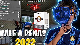 ATHLON 3000G VALE A PENA EM 2022 PARA JOGAR FREE FIRE??!!