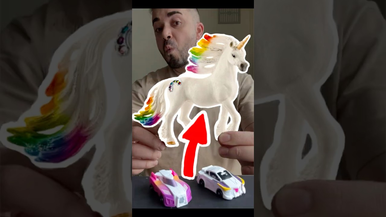 From Two Cars to a Unicorn Transformation! 🦄🚗✨ | Amazing Toy Car Magic