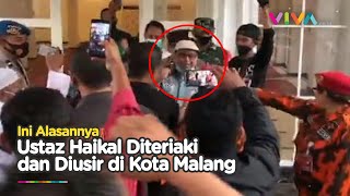 Video Detik-detik Ustaz Haikal Hassan Diusir Warga Kota Malang