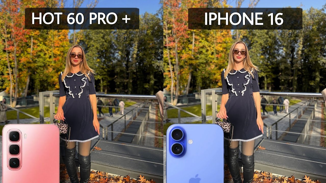 Сравнение камер Infinix Hot 60 Pro Plus и iPhone 16