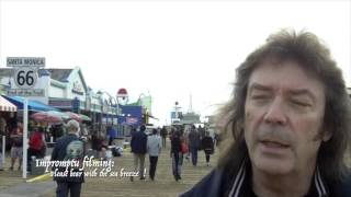 Famous Steve Hackett on Santa Monica Pier - Please Don't Touch Memories Net Worth