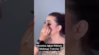 Momina Iqbal Inspired Nikkah Glam💍 Soft, Elegant & Timeless Bridal Beauty!#beautyshorts #beautytips✨