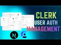what is clerk and how to make user authentication | Sign-in & Register in Next js easily