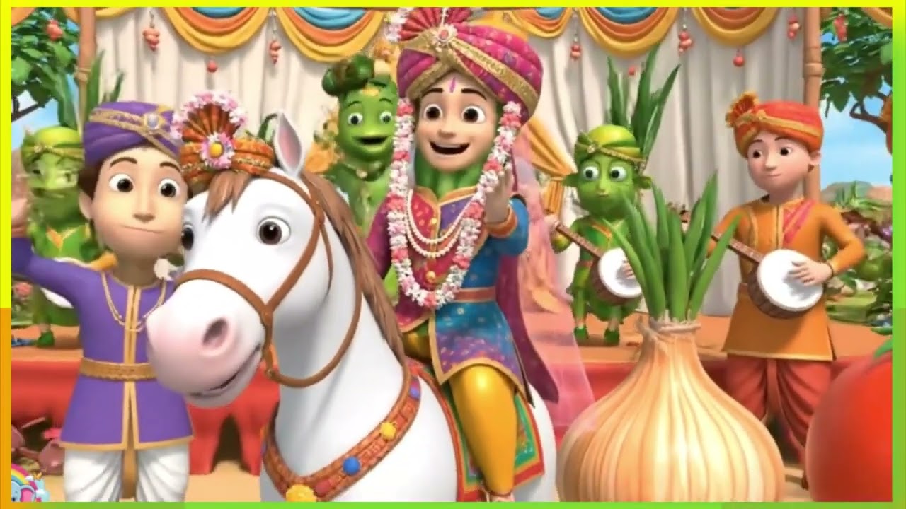 Cucumber Gets Married! 🥒🤣 Hilarious Vegetable Wedding for Kids!"