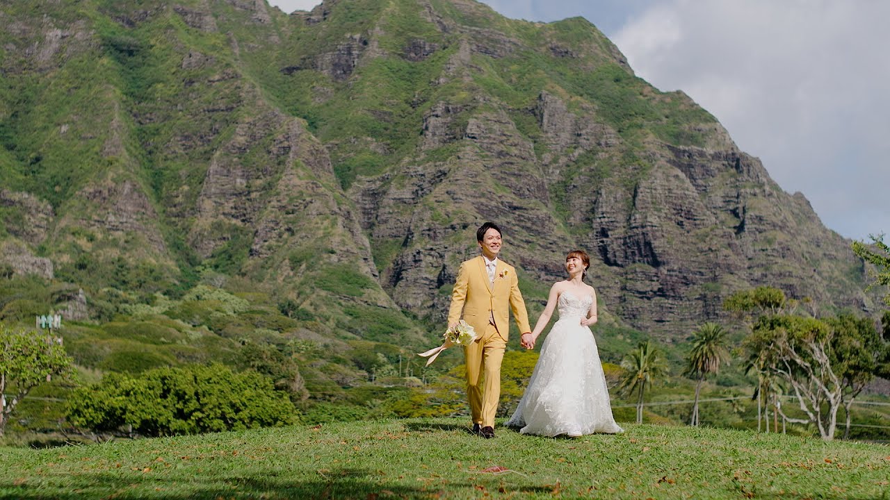 【ハワイウェディングムービー】ザ・プライベート・ガーデン アロハ・ケ・アクア