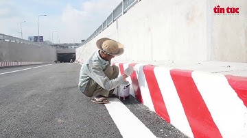 Cận cảnh hầm chui An Sương trước ngày thông xe