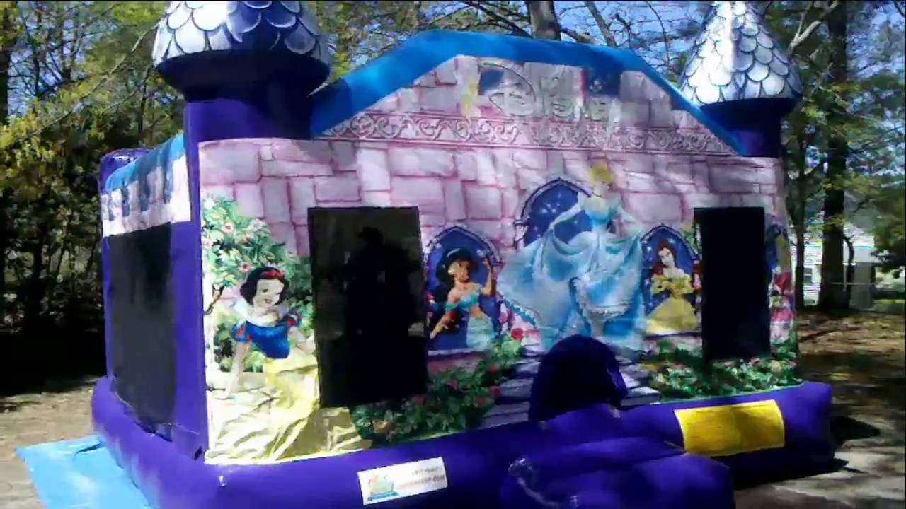 Princess Party Rental Columbia, SC Princess Bounce House YouTube