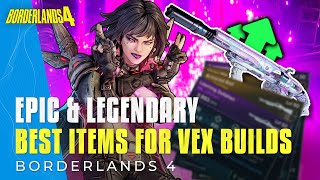 Borderlands 4 Best Builds - 12 Best Items For Vex Builds, Epic, Legendary Gear & Weapons