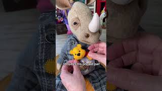 Learn How To Sew a Rhino Play Doll with Video Tutorial