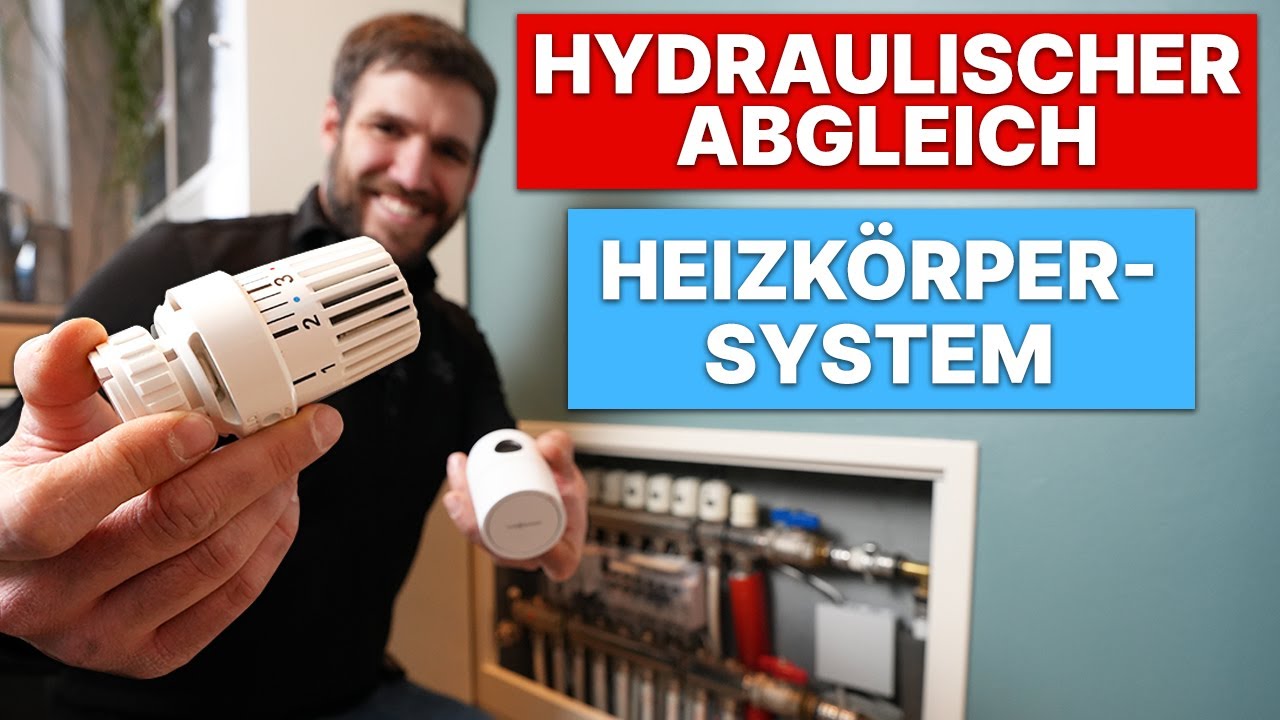 MISCHSYSTEM / HEIZKÖRPERSYSTEM - Hydraulischer Abgleich *HOW TO DO*