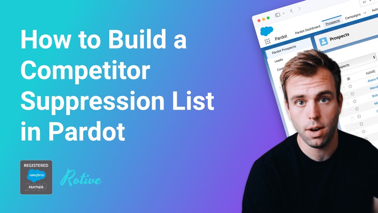 How to Build a Competitor Suppression List in Pardot