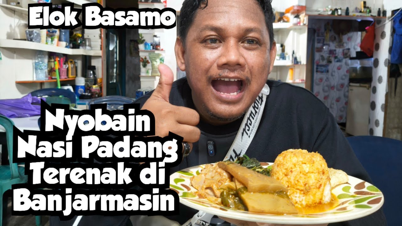 NYOBAIN NASI PADANG YANG KATANYA PALING ENAK DI BANJARMASIN 👍