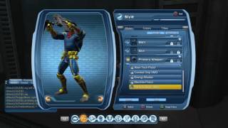 DC Universe Online-Build My Hero!- BISHOP UNCANNY X-MEN (MARVEL)