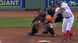 BAL@BOS: Swihart and Betts score on an error